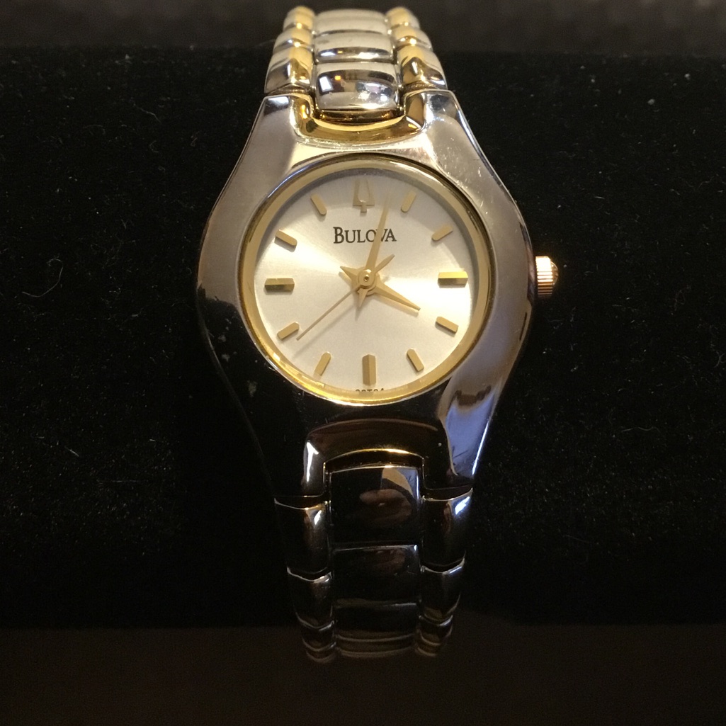 Bulova Ladies Gold And Silver Watch